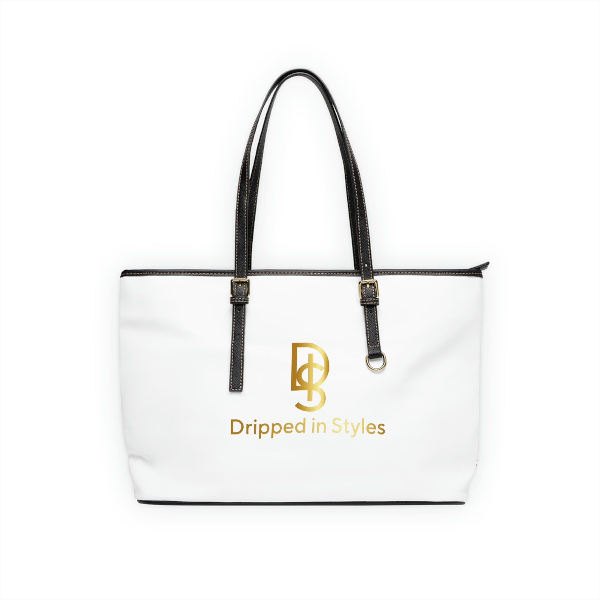 D.I.S. Signature Leather Shoulder Bag
